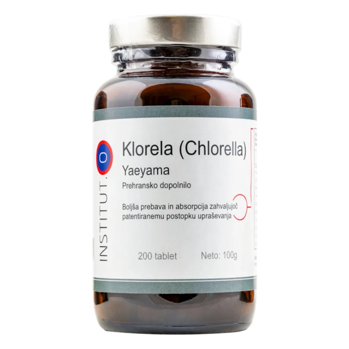 Klorela Yaeyama 200 tableta, pakiranje