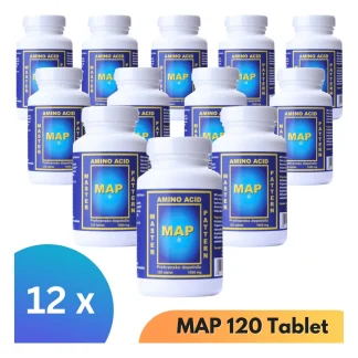 MAP aminokiseline, paket 12 kutija po 120 tableta