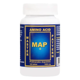 MAP aminokiseline, pakiranje od 120 tableta